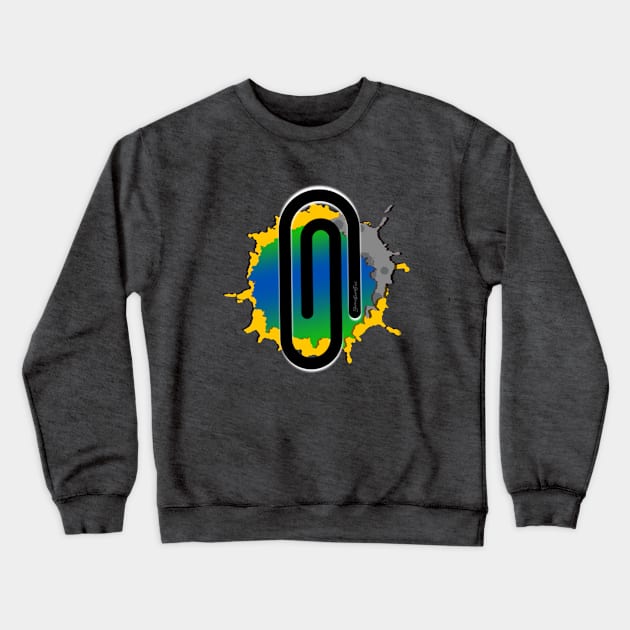 Paper Eclipse Crewneck Sweatshirt by SherringenergyTeez